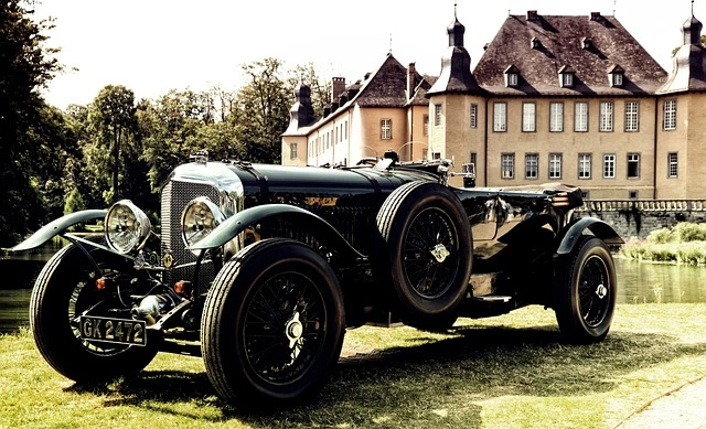 Visual representation on how to maintain a classic car